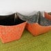 Set of 3 Vintage Kenwood Kashani Mid-Century Planters