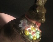 Hippity-- Chocolate Rabbit Cake Topper