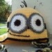 Order in time FOR CHRISTMAS custom crocheted ear flap hat despicable me minion girl or boy
