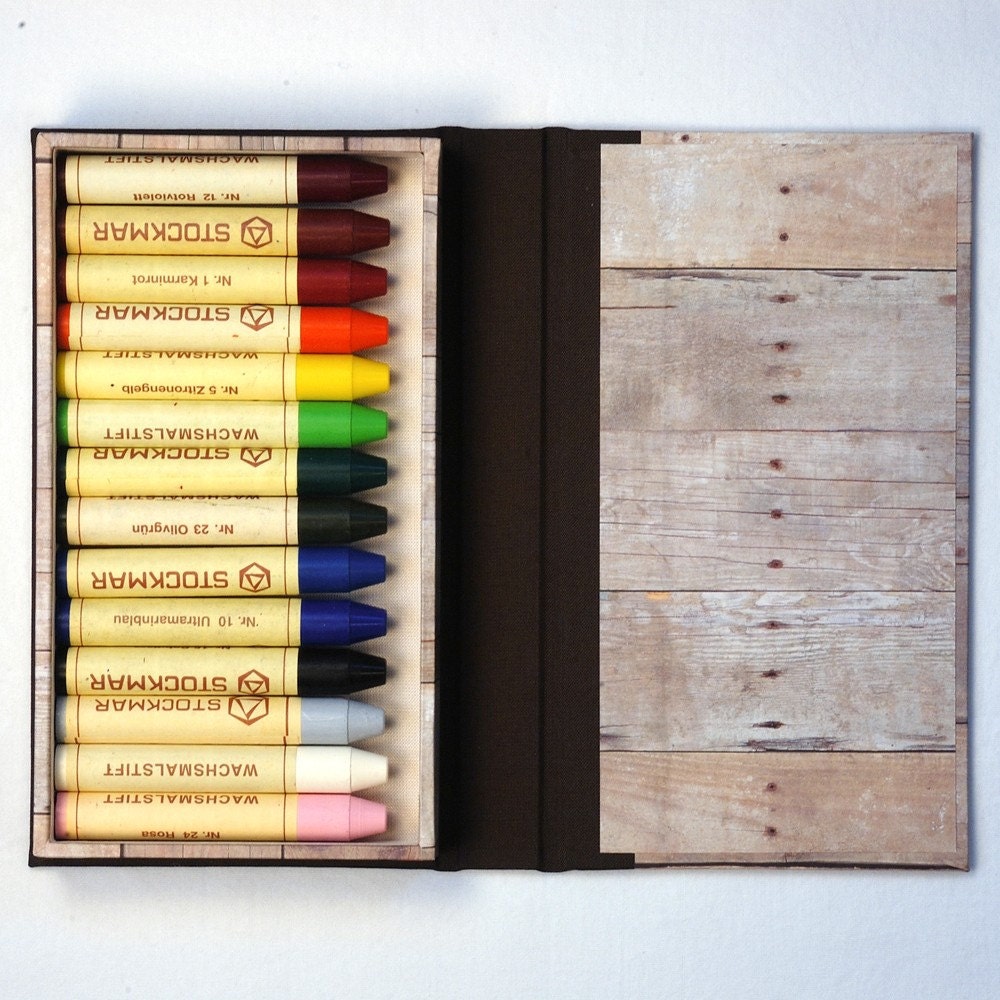 Crayon Box - Wood Paper