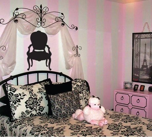 Vintage Chair Vinyl Wall Art Decal