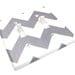 White and Gray Chevron Riley Chevron MEDIUM Double Light Switch Cover Modern Home Decor Grey Switchplate
