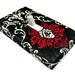 Pink Black and White Damask Light Switch Cover Rockabilly Home Decor Modern Chic 544