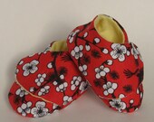Red Chinoisery Booties