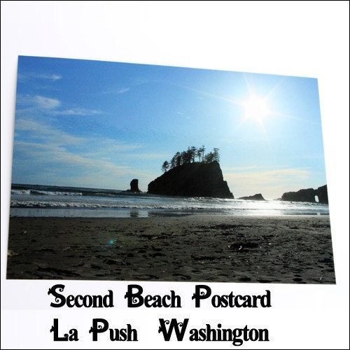 Second Beach Postcard