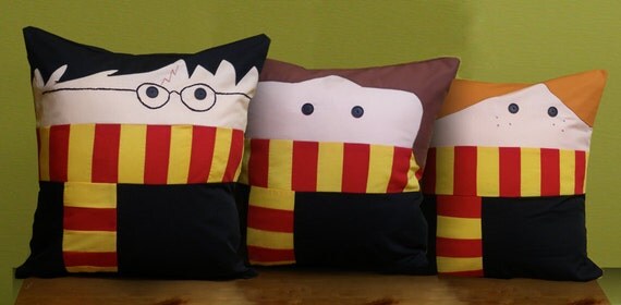 Trio of Wizard Pillows