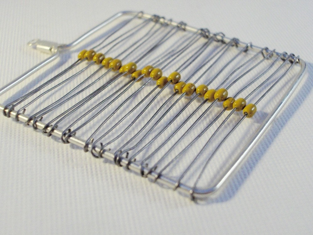 Geeky Pendant -  Goldy Square