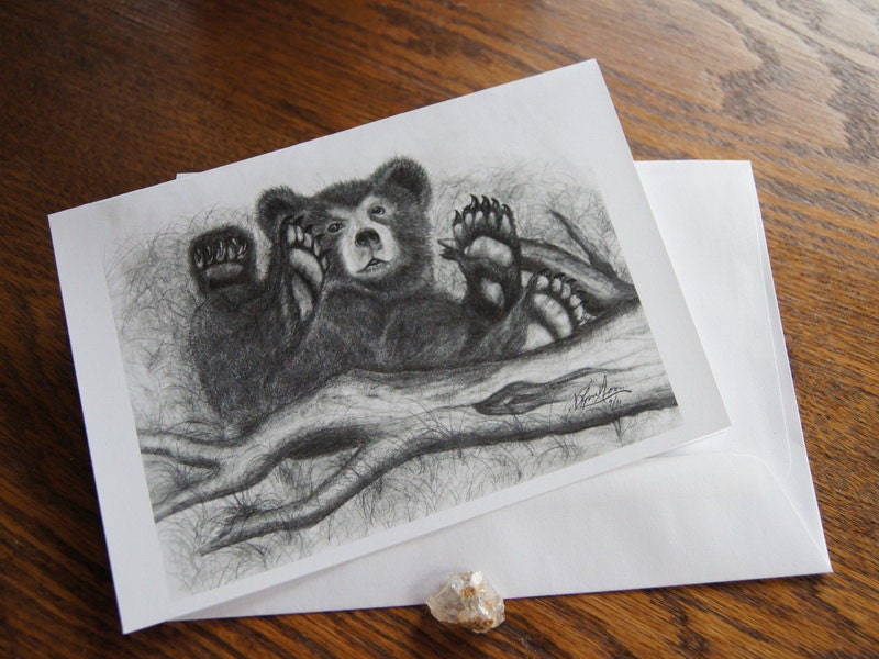 Bumbly Bear Greeting Card