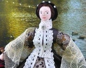 Gone With the Wind Ellen O' Hara Doll Miniature Art Collectible