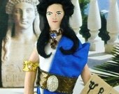 Sappho Poetry Doll Miniature Greek Historical Art Collectible