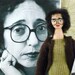 Joyce Carol Oates Doll MIniature American Author