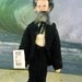 Herman Melville Doll Miniature Author of Moby Dick Art Collectible