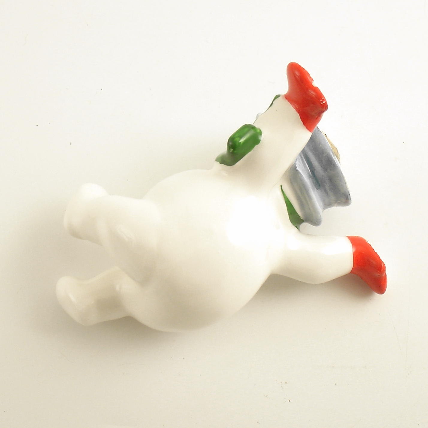 Vintage Christmas Decoration Tumbling Snowman Fitz & Floyd