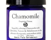 Chamomile Exquisite Creme - Calming Organic Facial Cream - SAMPLE
