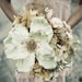 Jeweled brooch bridal bouquet -- deposit on a made-to-order bridal bouquet