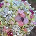 Deposit on a spring flower brooch bouquet -- made-to-order wedding bridal bouquet