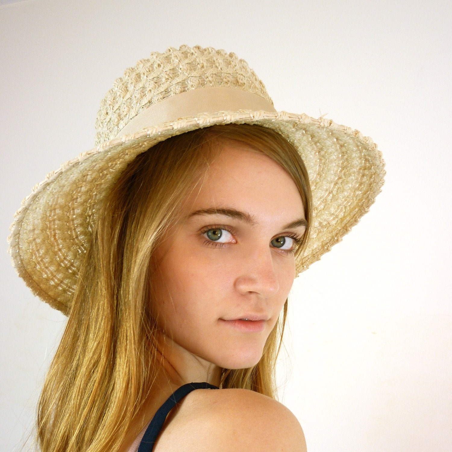 1960s Hat / Vintage Sun Hat