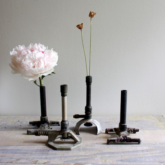 Vintage Bunsen Burner Vase