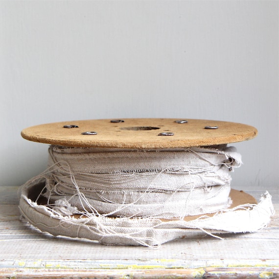 Vintage Canvas Trim Yardage
