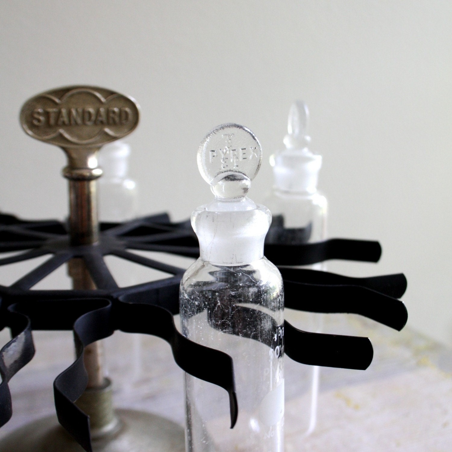 III RESERVED IIII Vintage Laboratory Display Stand