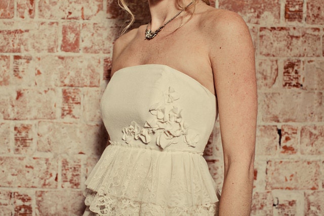 Layered Wedding Gown - The Flora Gown - Made to Order