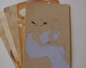 Blue Sisters Postcard