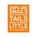 Children's Wall Art / Nursery Decor Snips and Snails 11x14 inch print by Finny and Zook