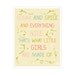Children's Wall Art / Nursery Decor Sugar and Spice and Everything Nice... 11x14 inch print by Finny and Zook
