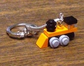 Orange Mini Train Engine Key chain