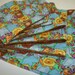 A  Crowd of Animals Flannel Minky Baby Blanket and Burp Cloth Set READY TO SHIP On Sale