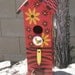 Birdhouse ... Tall Red