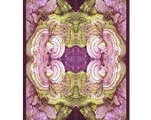 Plum Abstract ACEO Print