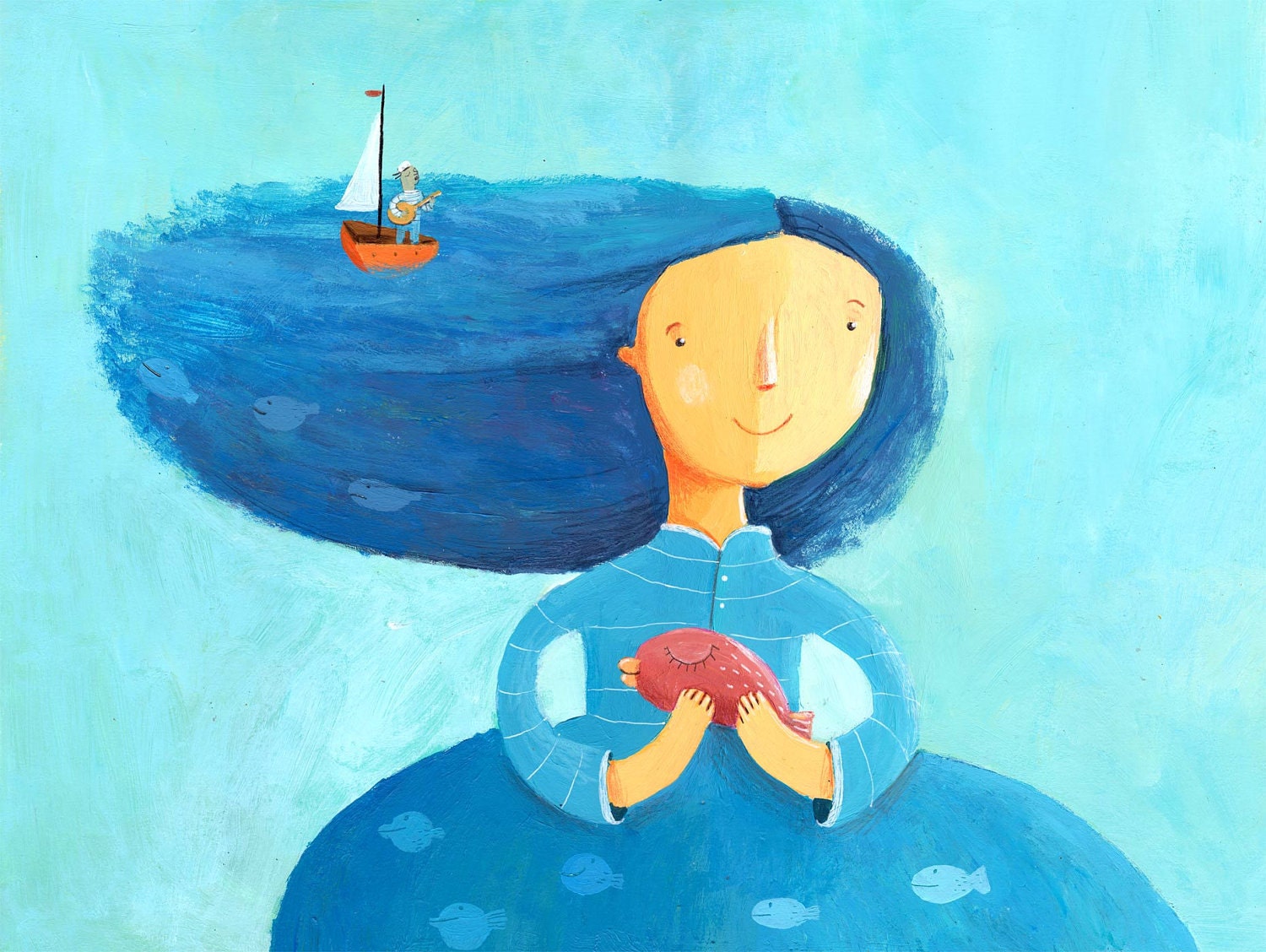 Miss Sea  print