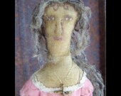Primitive Elizabeth Bennet Doll Jane Austen's Pride and Prejudice OFG