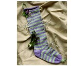 Christmas Stocking Knitting Pattern Little Violet Who Christmas Design to Knit ONLINE DOWNLOAD
