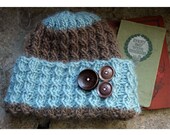Baby Cable Switchback Hat Pattern ONLINE DOWNLOAD