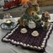 Teddy Bear Picnic Blanket Knitting Pattern -- ONLINE DOWNLOAD