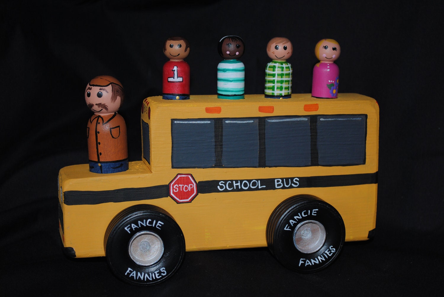 Fancie TwoByToy School Bus
