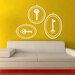 ShaNickers Wall Decal-Framed Print Collection-Keys--FREE SHIPPING