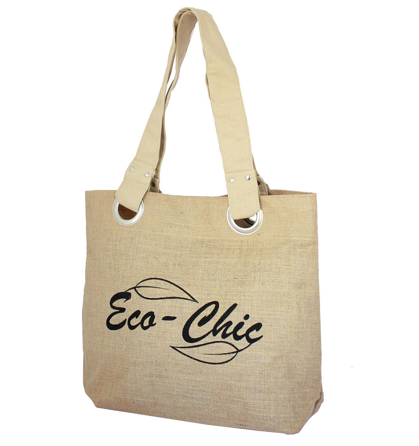 Natural Jute Market Bag - The Peachtree Bag - Eco-Chic