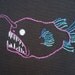 Anglerfish Hand Embroidery Pattern PDF