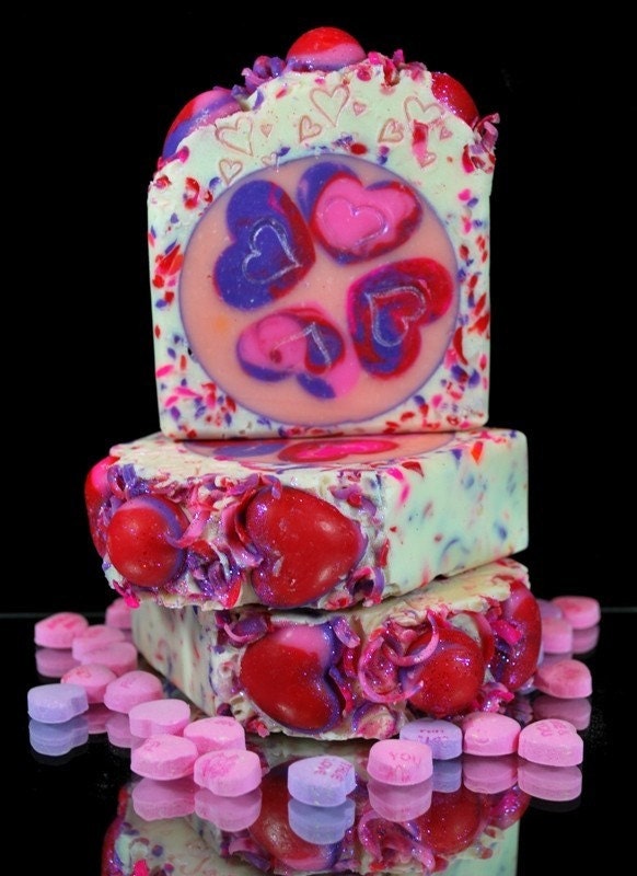 Cupid's Bleeding Heart Goat's Milk Soap