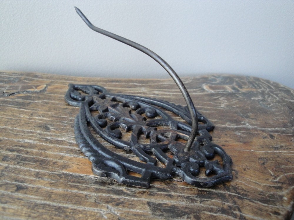 Vintage Hanging Receipt Holder