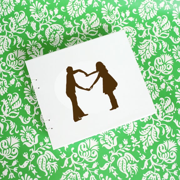 Wedding Book -  Dancing Couple - Journal 8x8