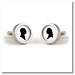 Custom Silhouette Cufflinks