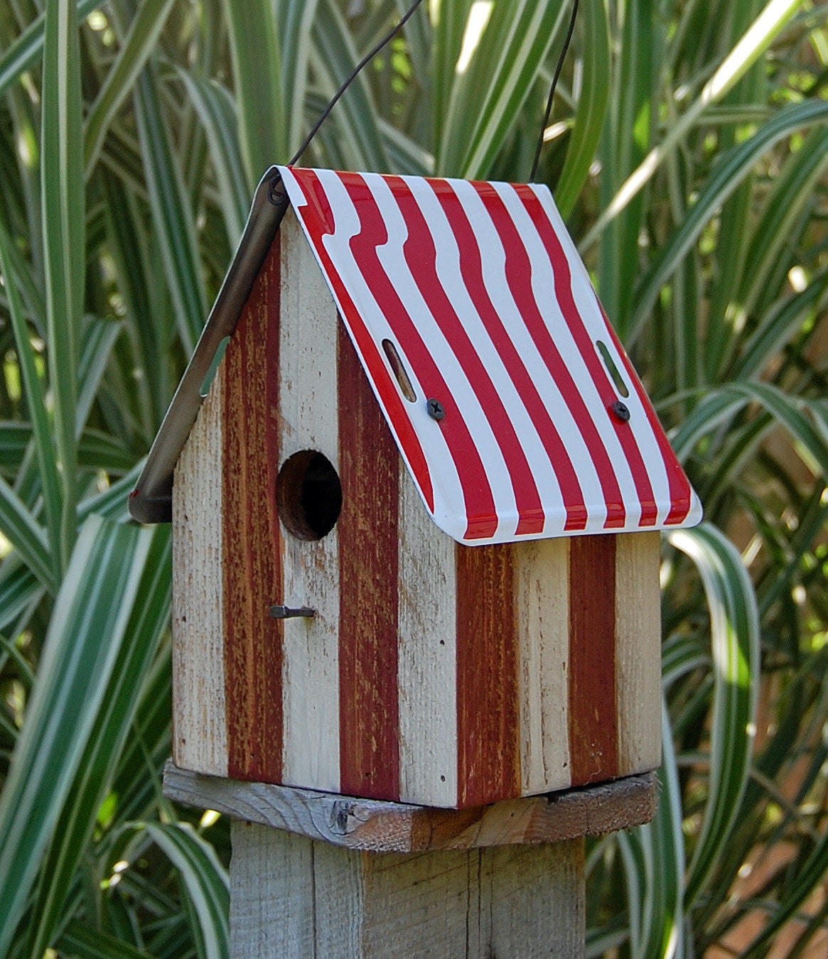 Birdhouse Stars and Stripes