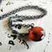 Petite Garnet Necklace