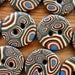 Set of 6 One-of-a-kind Handmade Buttons...