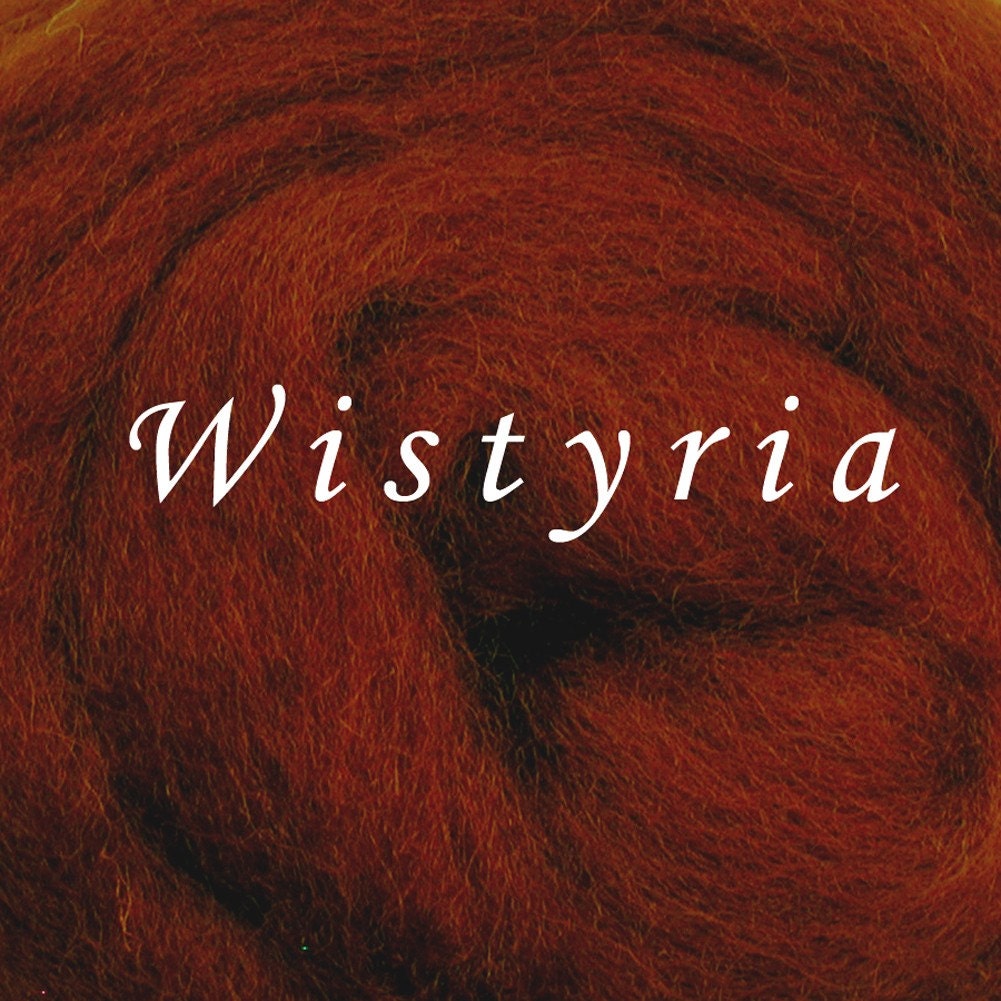 Wool Roving - Corriedale Wool - 1 ounce - NUTMEG