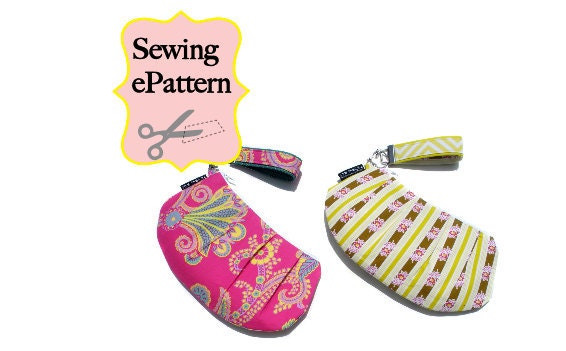 Sew Spoiled Wristlet PDF Sewing Pattern Free Delivery 2 Sizes
